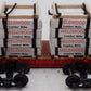 American Flyer S Gauge Custom Painted Bruce Lead Mines Flatcar #2140 w/ Load/Box