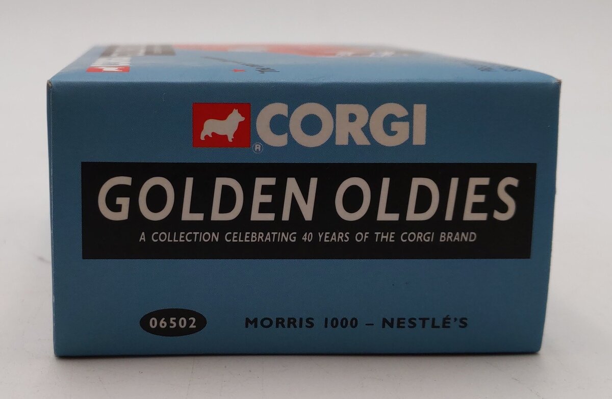 Corgi 06502 1:43 Golden Oldies Morris 1000 Van Nestles Car NIB