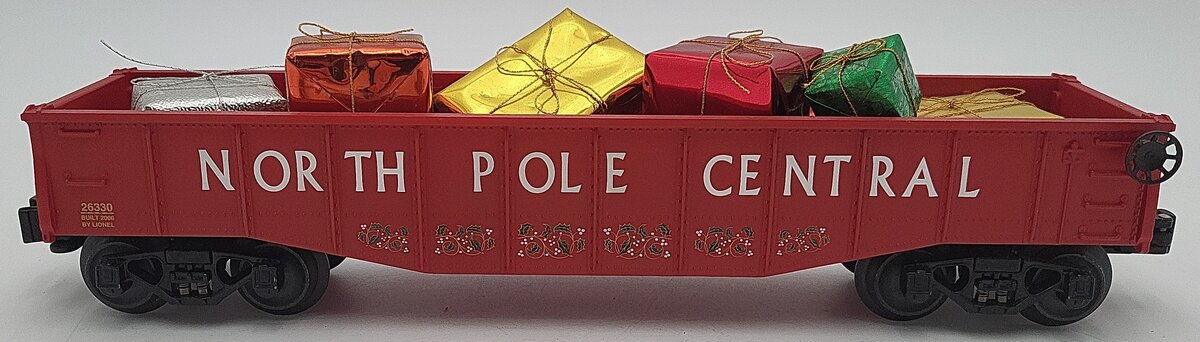 Lionel 6-26330 Christmas Gondola with Presents EX