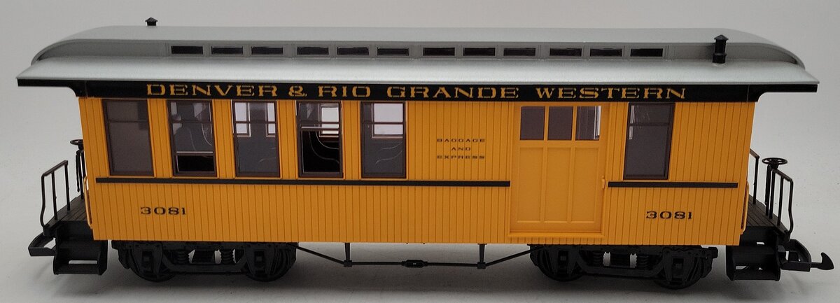 LGB 3081 G Scale Denver & Rio Grande Western Combine Passenger Car EX/Box