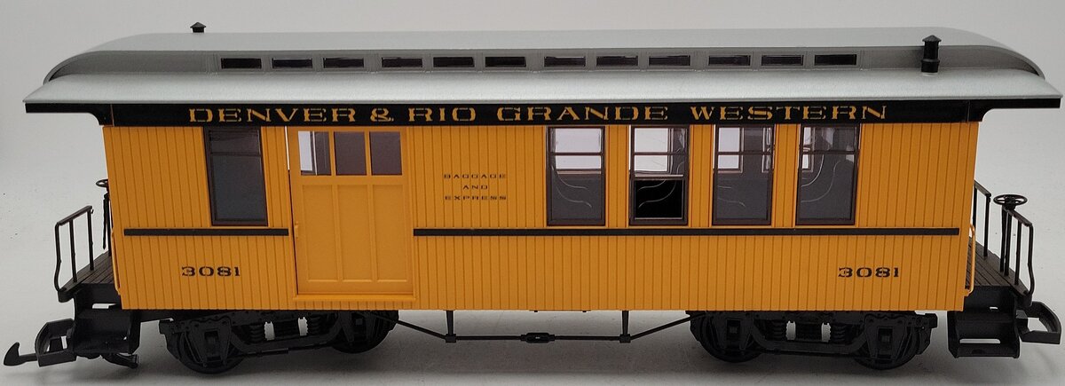 LGB 3081 G Scale Denver & Rio Grande Western Combine Passenger Car EX/Box