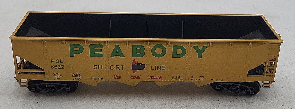 American Models S Scale Peabody  4-Bay Hopper #8622 LN/Box