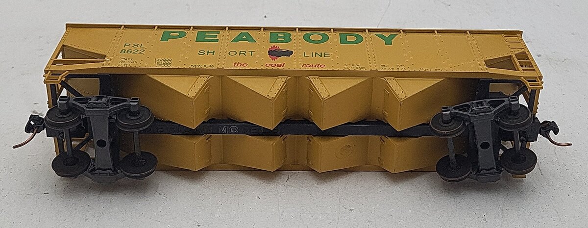 American Models S Scale Peabody  4-Bay Hopper #8622 LN/Box