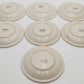 Syracuse China Rio Grande Prospector Pattern 5-3/8 Diameter Saucers (Set of 7) EX