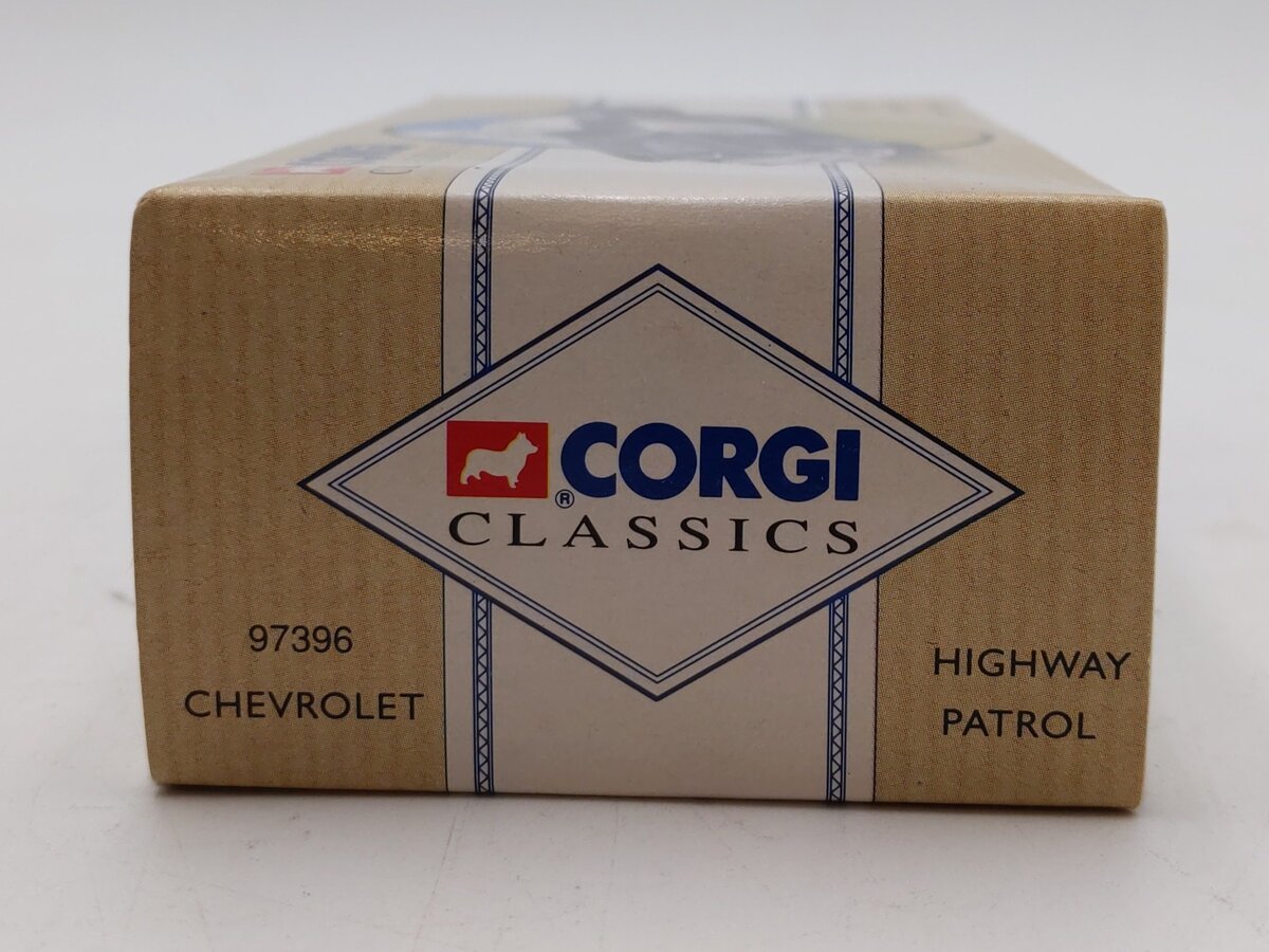 Corgi 97396 1:43 Scale Die Cast Chevrolet Highway Patrol Car NIB