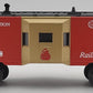 Lionel 6-16804 O Gauge Lionel Railroader Club Bay Window Caboose #16804 EX