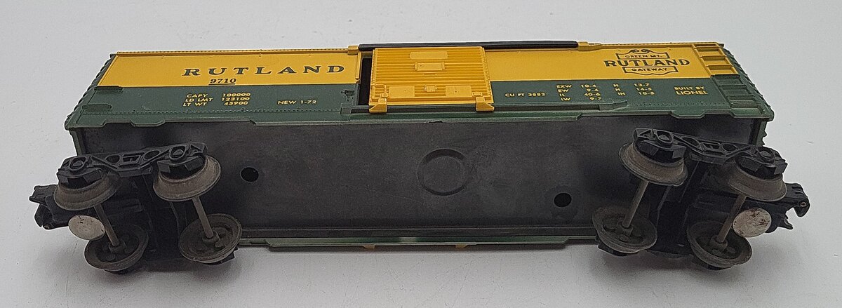Lionel 6-9710 O Gauge Rutland Boxcar EX/Box