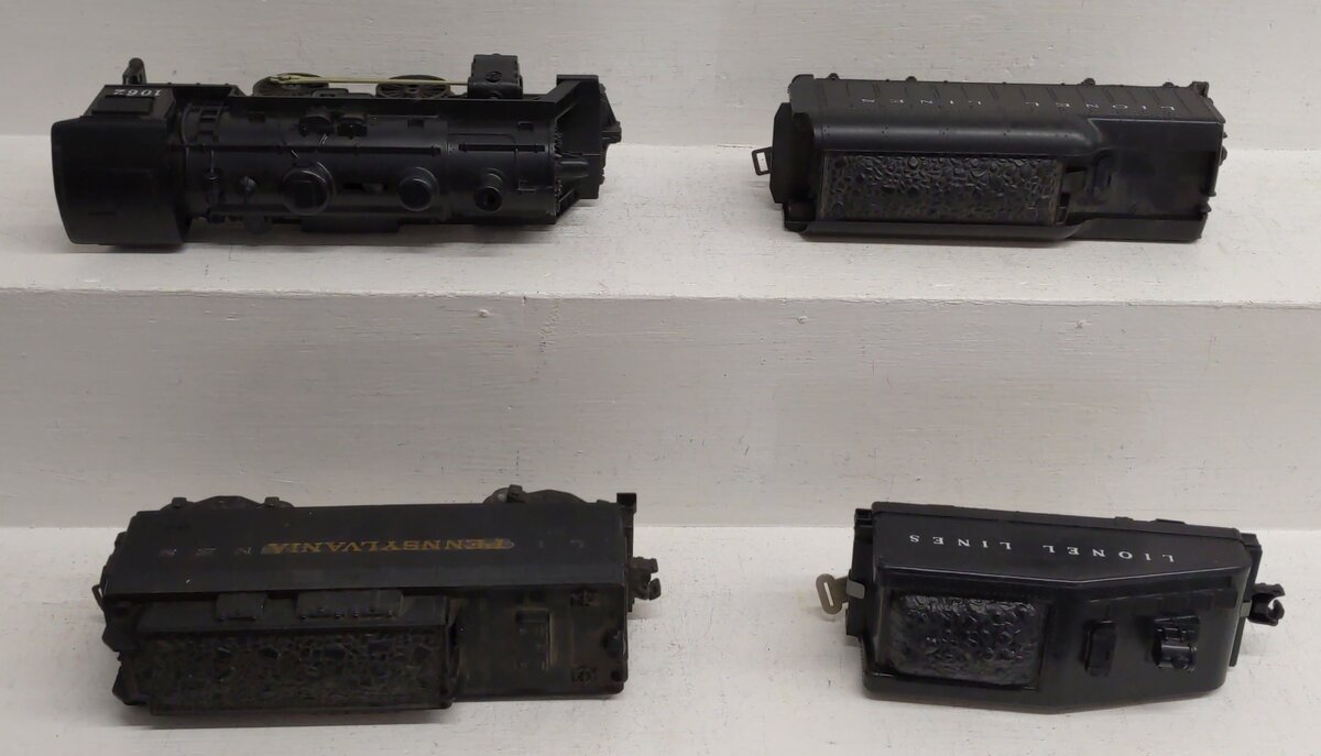 Lionel O Vintage Steam Locomotive & Tenders #1062 [4] VG