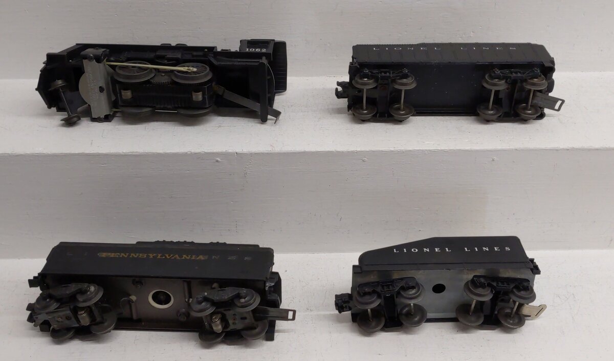Lionel O Vintage Steam Locomotive & Tenders #1062 [4] VG