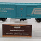 Menards 279-3816 O Scale Penn Central Boxcar #15623 EX/Box