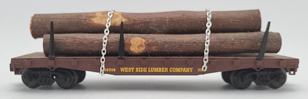 Lionel 6-26715 Westside Lumber Flatcar with Logs EX