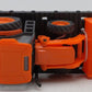 Menards 279-3186 O Gauge Chicago&North Western Flatcar with Kubota Tractor #6871 EX/Box