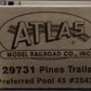 Atlas 29731 N Scale Preferred Pool Pines Trailer LN/Box