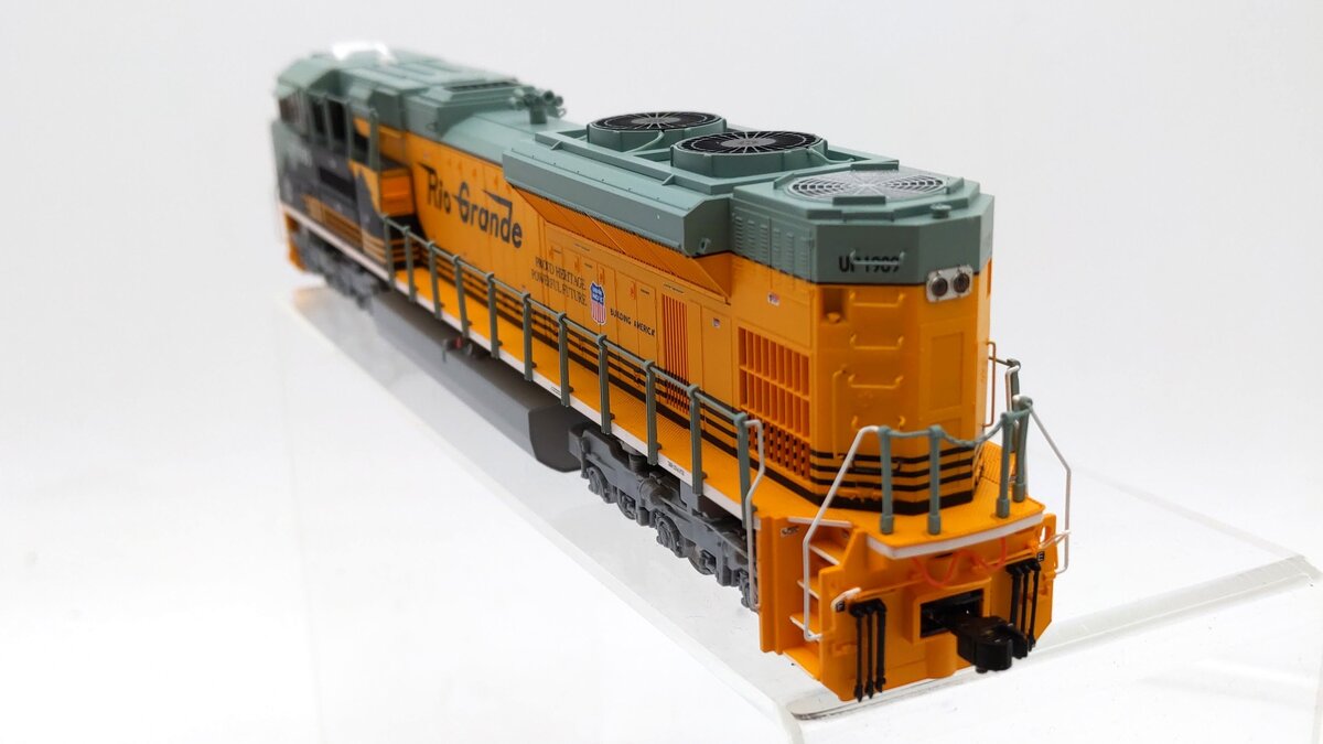 MTH 80-2010-1 HO Denver Rio Grande Western SD70ACe Diesel Locomotive w/PS-3 LN/Box