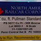 NARC 11-13001001-06 N Penn Central PS 5077 Cu Ft- 50Ft Boxcar #168032 LN/Box
