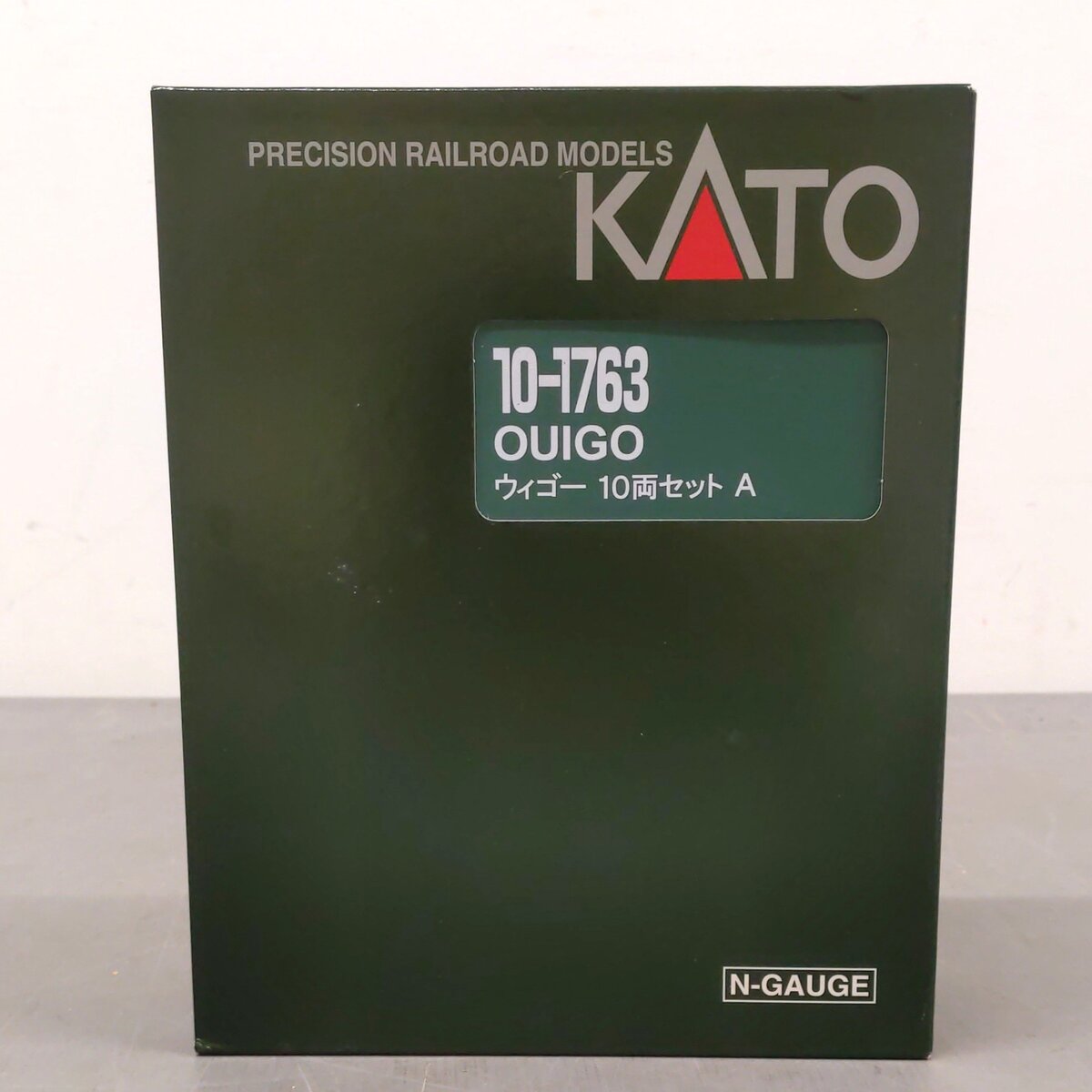 Kato 10-1763 N Scale French Railways (SNCF/TGV) OUIGO 10-Car Passenger Set LN/Box