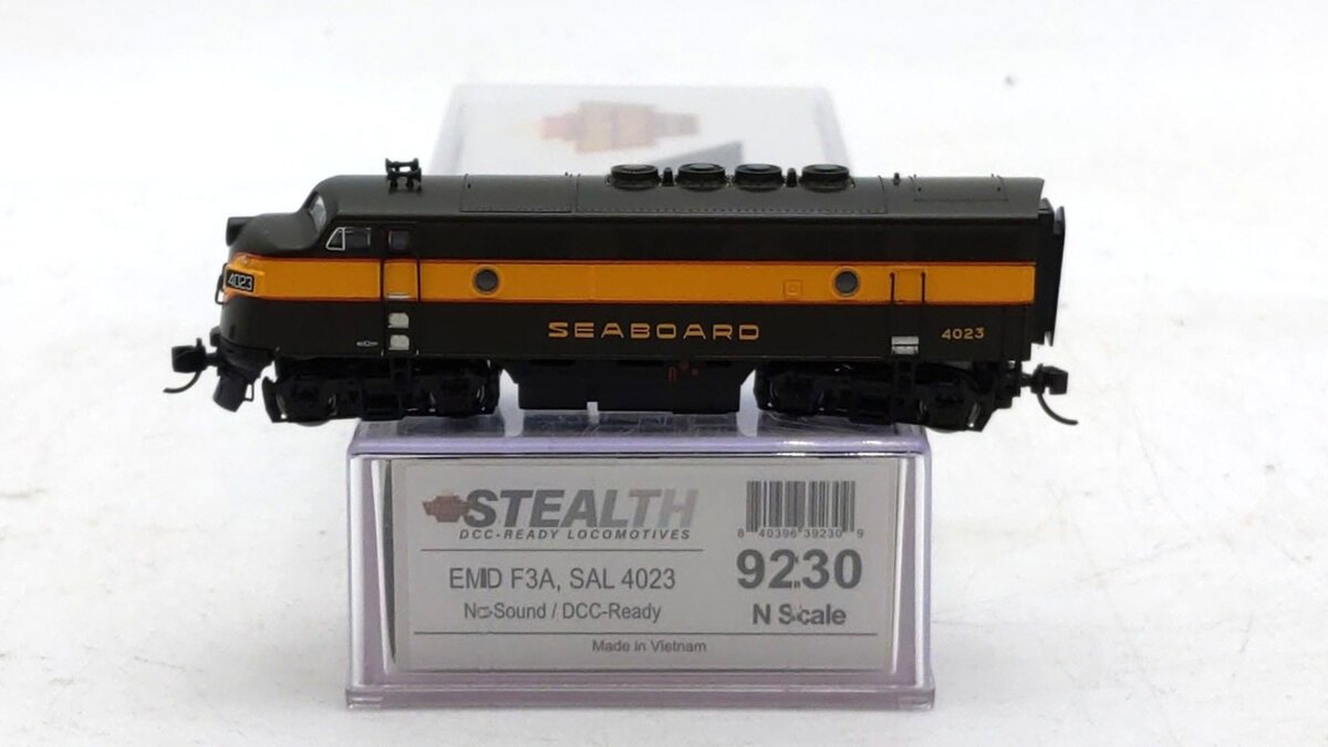 Broadway Limited 9230 N SAL EMD F3A Diesel Locomotive No-Sound/DCC-Ready #4023 LN/Box