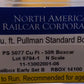 NARC 11-13002001-06 N Scale RailBox 5077 CU. FT. Pullman Standard Boxcar #14100 LN/Box