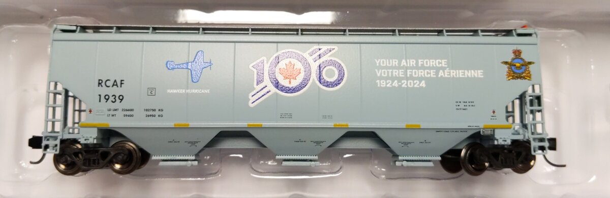 NARC 11-16001012-01 N 5431 CU. FT. 3-Bay National Steel Covered Hopper #1939 LN/Box