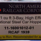 NARC 11-16001012-01 N 5431 CU. FT. 3-Bay National Steel Covered Hopper #1939 LN/Box