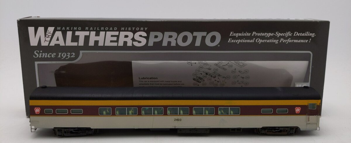 Walthers 920-11750 HO PRR 85' ACF Pennsylvania-Style P85/P85b Coach - Standard/Box