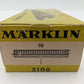 Marklin 5106 HO M Track Metal Straight Track (Box of 10) VG/Box