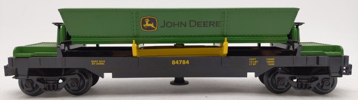 Lionel 6-84784 O John Deere Harvest Dump Car LN/Box