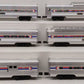 Lionel O Amtrak Passenger Cars Set 6-19101,6-19102, 6-19103, 6-19104, 6-19105[6] EX/Box