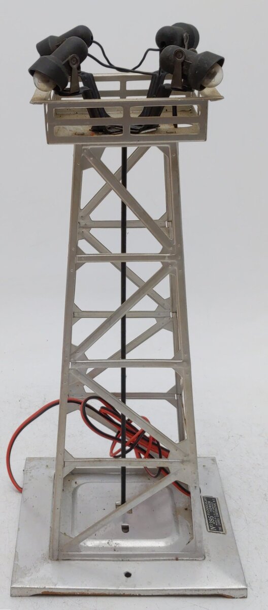 Lionel 6-12886 O Gauge 395 4-Light Floodlight Tower EX/Box