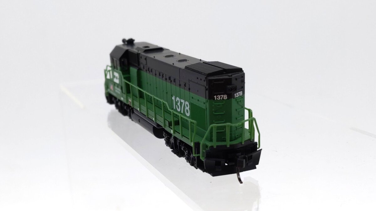 Atlas 40004984 N Burlington Northern Trainman GP15-1 Diesel Locomotive #1378 LN/Box
