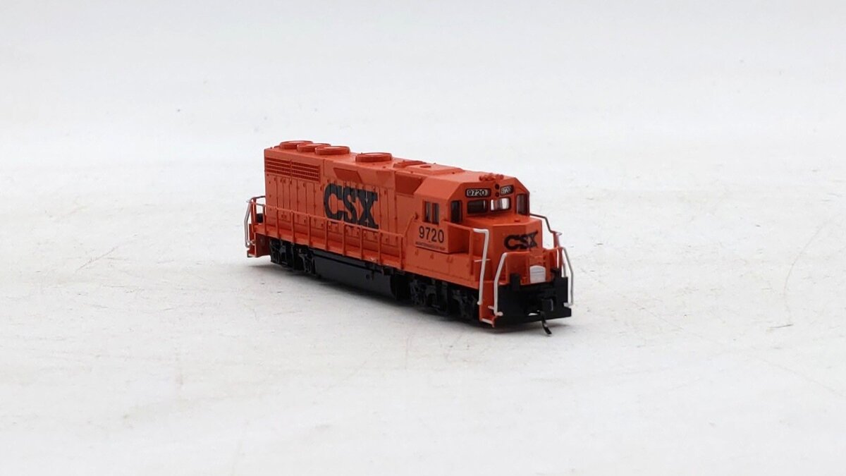 Atlas 40005254 N Scale CSX Transportation GP-40 Diesel #9720 w/Ditch Lights LN/Box