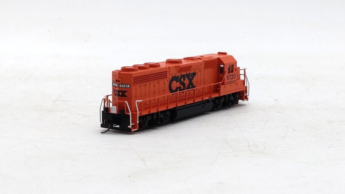 Atlas 40005254 N Scale CSX Transportation GP-40 Diesel #9720 w/Ditch Lights LN/Box