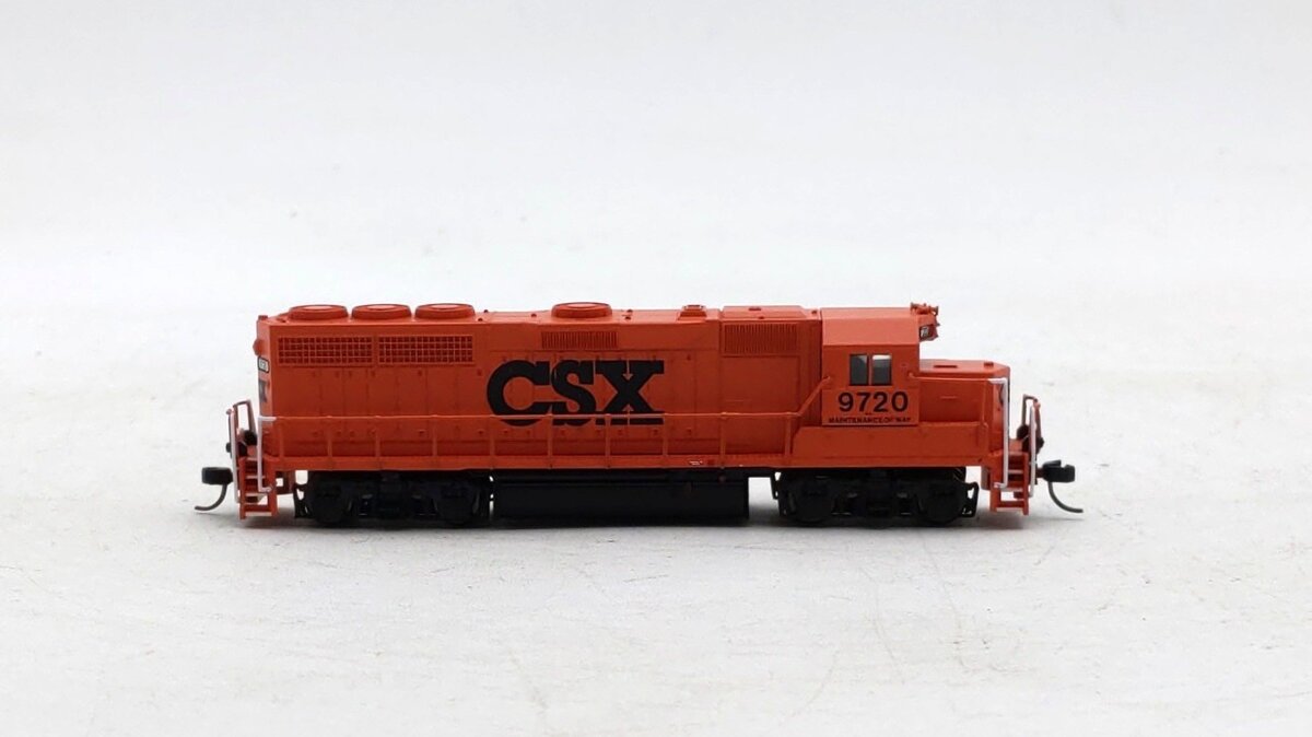 Atlas 40005254 N Scale CSX Transportation GP-40 Diesel #9720 w/Ditch Lights LN/Box