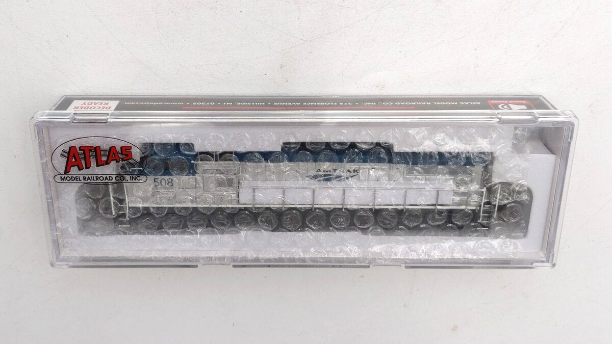 Atlas 40005150 N Amtrak Phase V Dash 8-40Bw Diesel Locomotive Standard DC #508 LN/Box