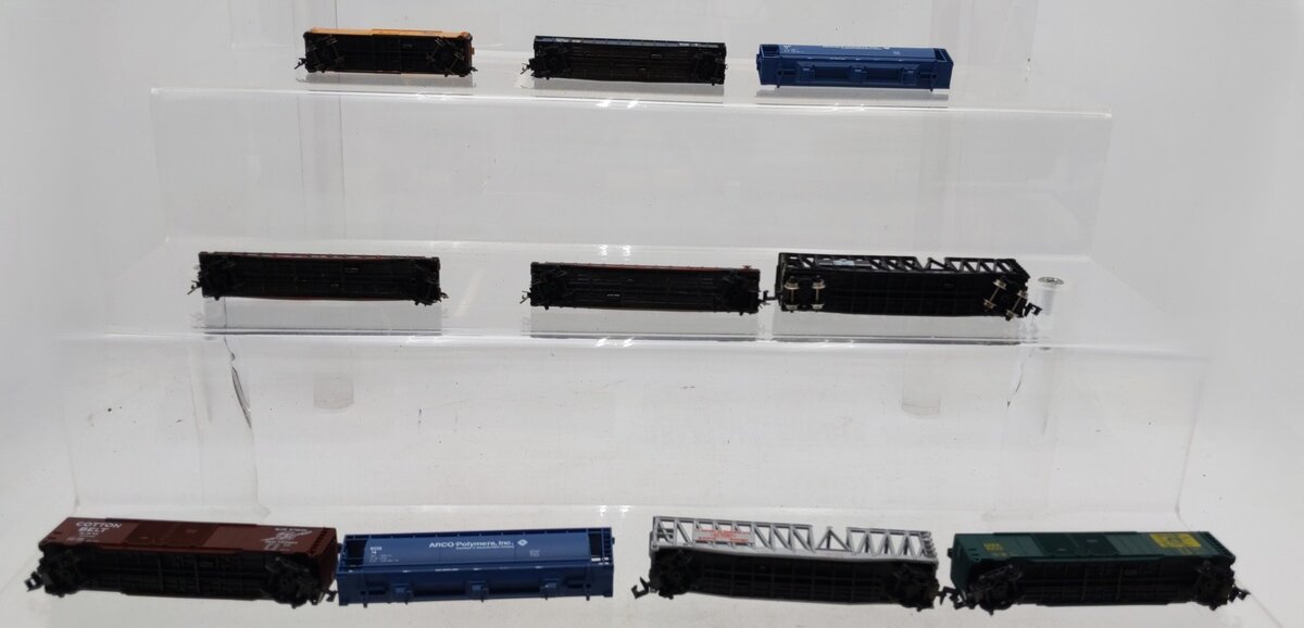 Atlas and Others N Scale Assorted Freight Cars [10] VG