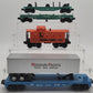 Lionel O Gauge Pastel Freight Car Assortment: 37000, 19486, 6508, 16910 [4] EX