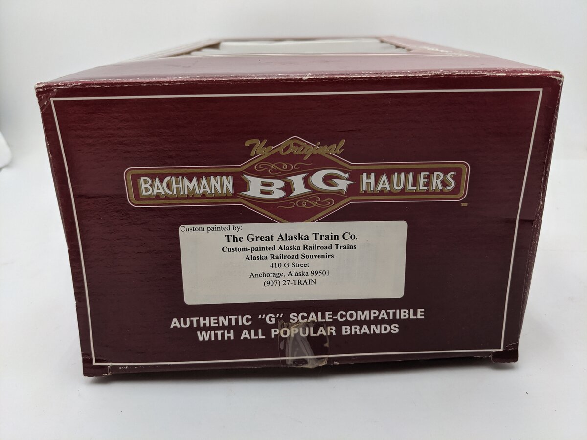 Bachmann G Scale Alaska Railroad (ARR) Caboose-Custom Painted/Box