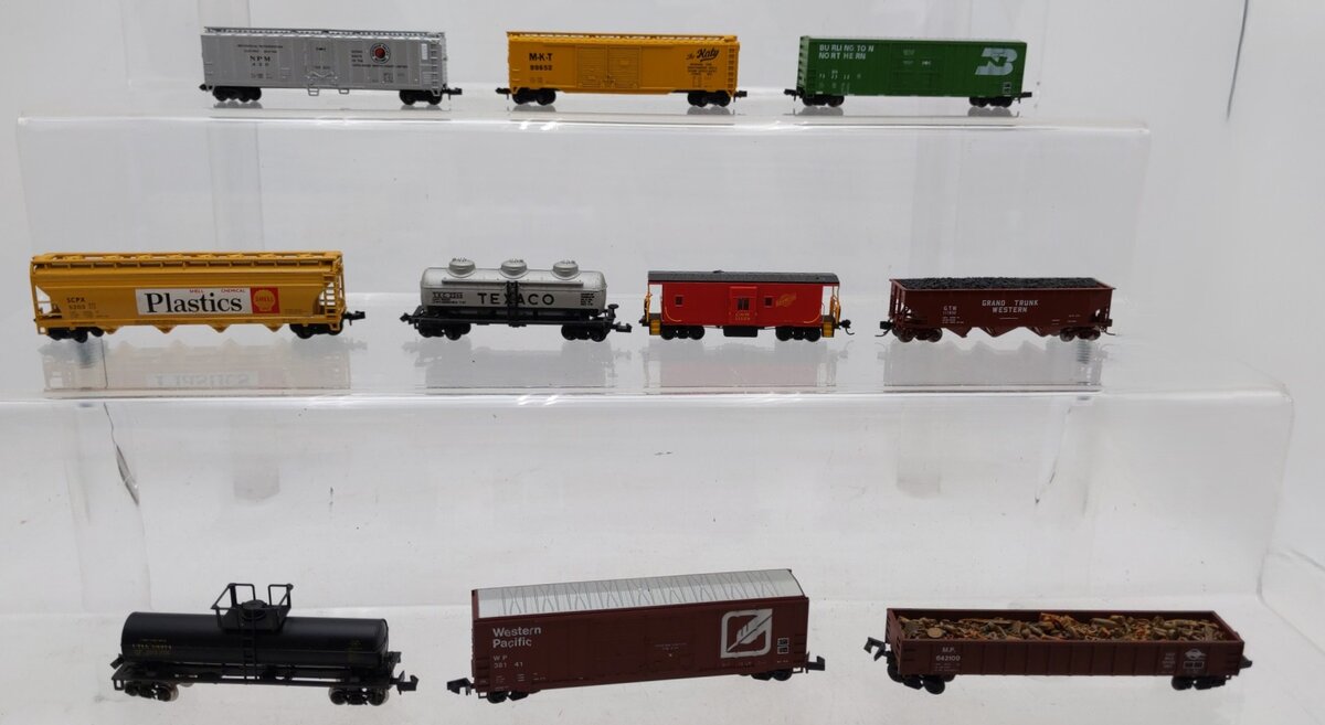 Atlas and Others N Scale Assorted Freight Cars [10] EX