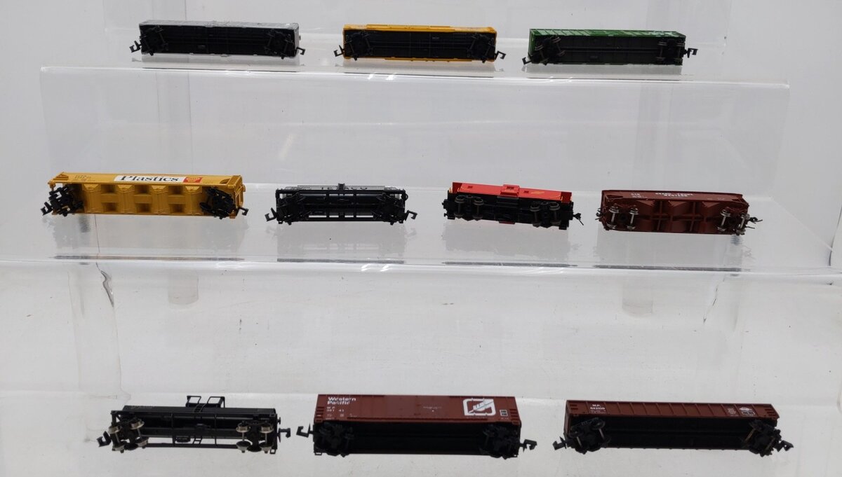 Atlas and Others N Scale Assorted Freight Cars [10] EX
