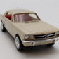 Ertl 2586 1:43 Die Cast Vintage Vehicles Beige 1964 1/2 Ford Mustang EX/Box