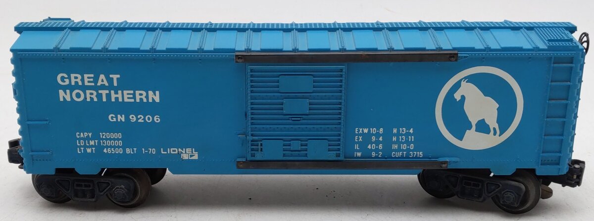 Lionel 6-9206 O Gauge Great Northern Boxcar #9206 EX