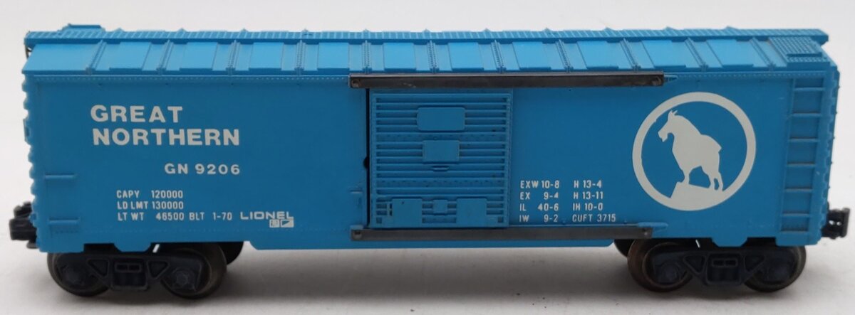Lionel 6-9206 O Gauge Great Northern Boxcar #9206 EX