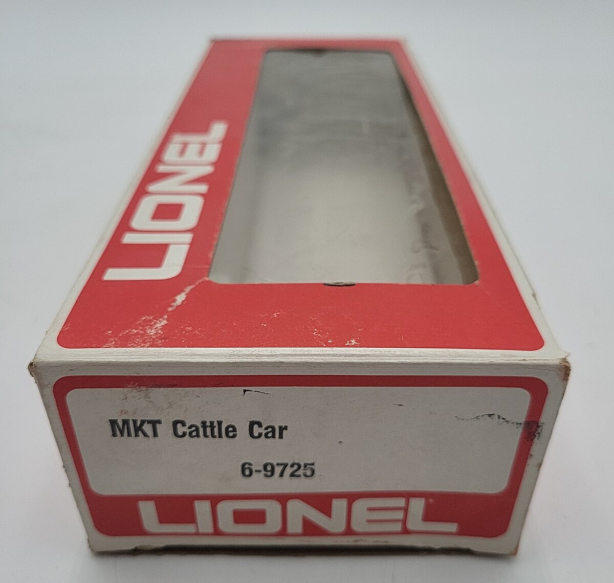 Lionel 6-9725 O Gauge Missouri Kansas Texas Bi-Level Stock Car VG/Box