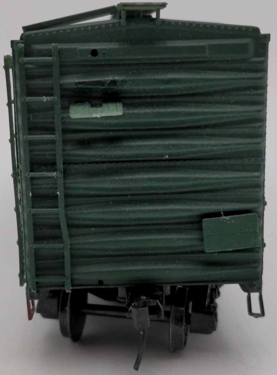 American Models 1136 S Scale (Hi-Rail) Susie Q 40' Boxcar #521 VG