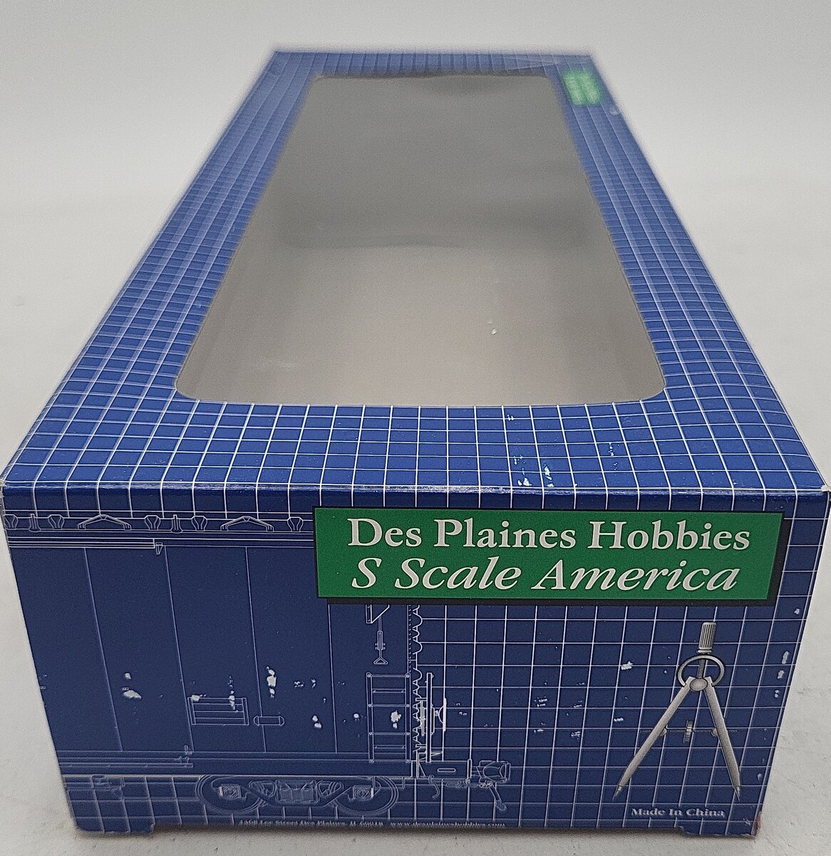 Des Plaines Hobbies SSA18031 S Scale Ralston Purina Insulated Boxcar #208 LN/Box
