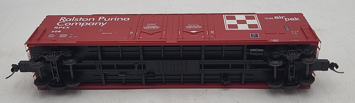 Des Plaines Hobbies SSA18031 S Scale Ralston Purina Insulated Boxcar #208 LN/Box