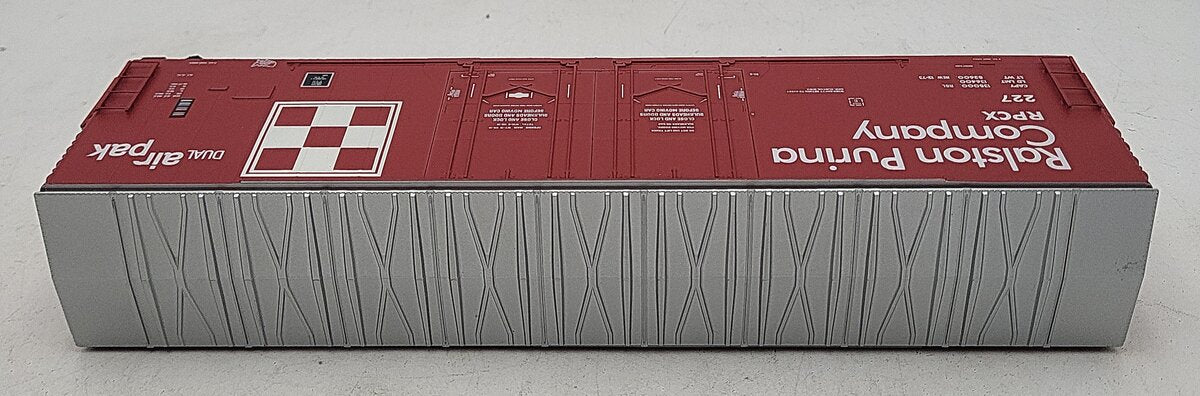 Des Plaines Hobbies SSA18034 S Scale Ralston Purina Insulated Boxcar #227 LN/Box