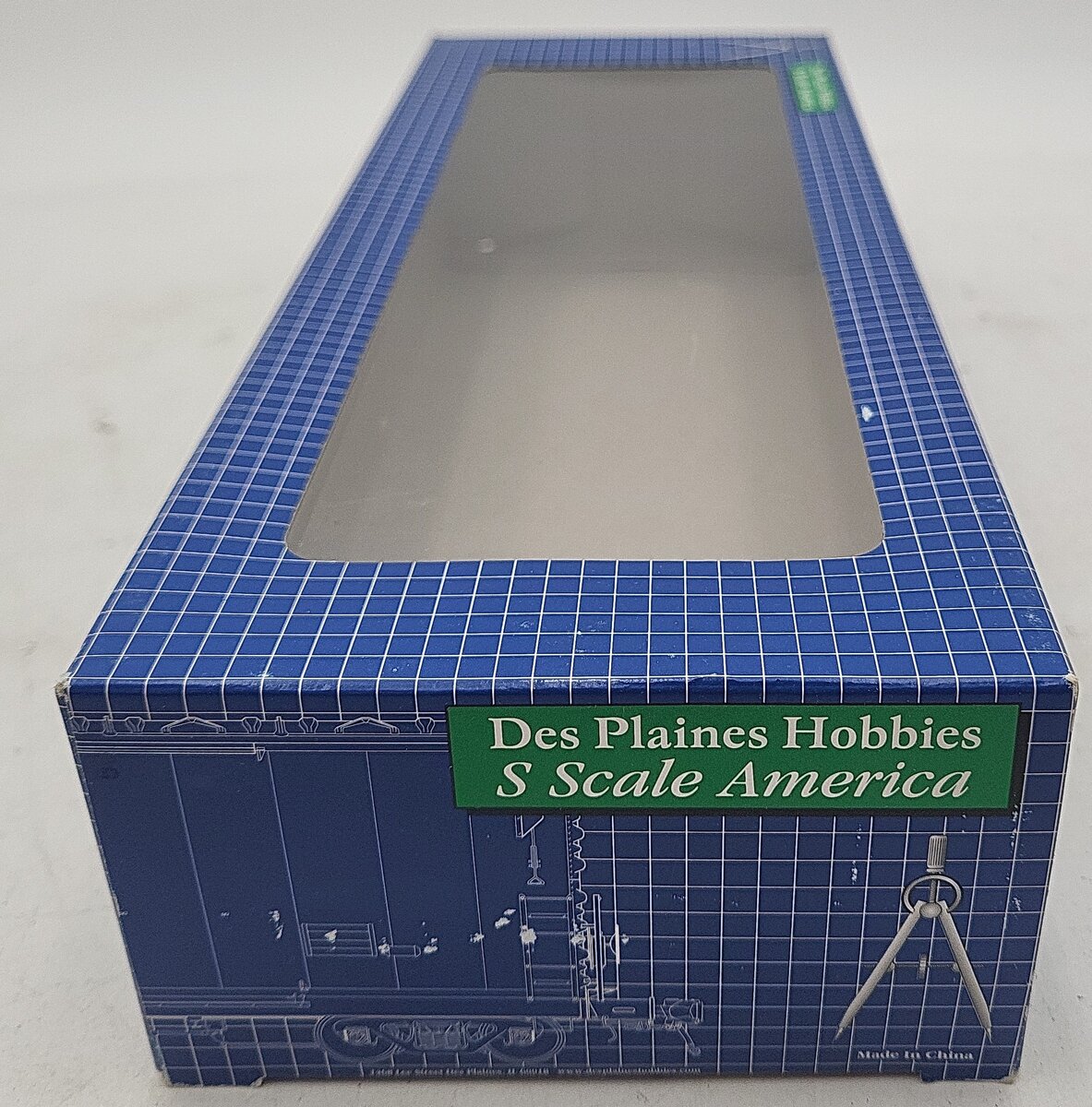 Des Plaines Hobbies SSA18034 S Scale Ralston Purina Insulated Boxcar #227 LN/Box