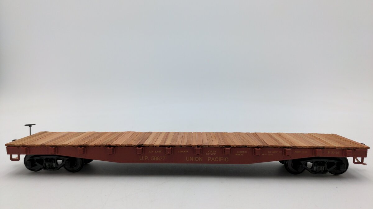 American Models 6021 S Scale Union Pacific 46' Flat Car EX/Box