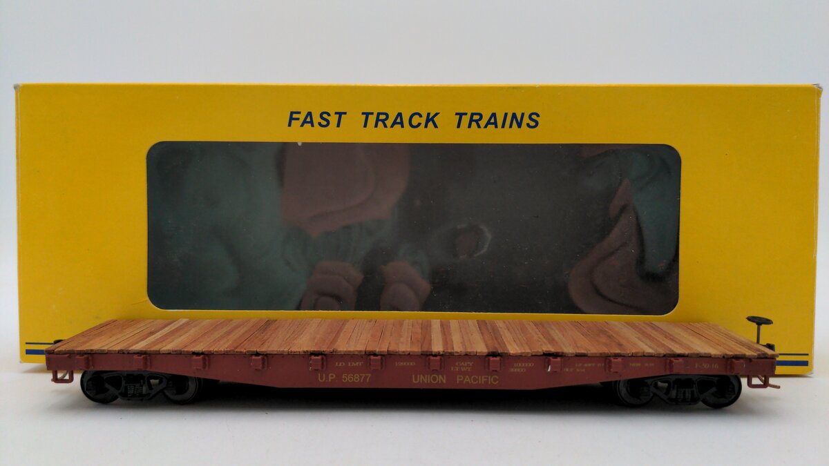 American Models 6021 S Scale Union Pacific 46' Flat Car EX/Box